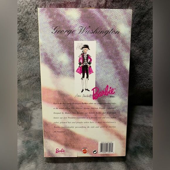 Limited Edition Authentic George Washington Barbie Doll - Picture 2 of 4